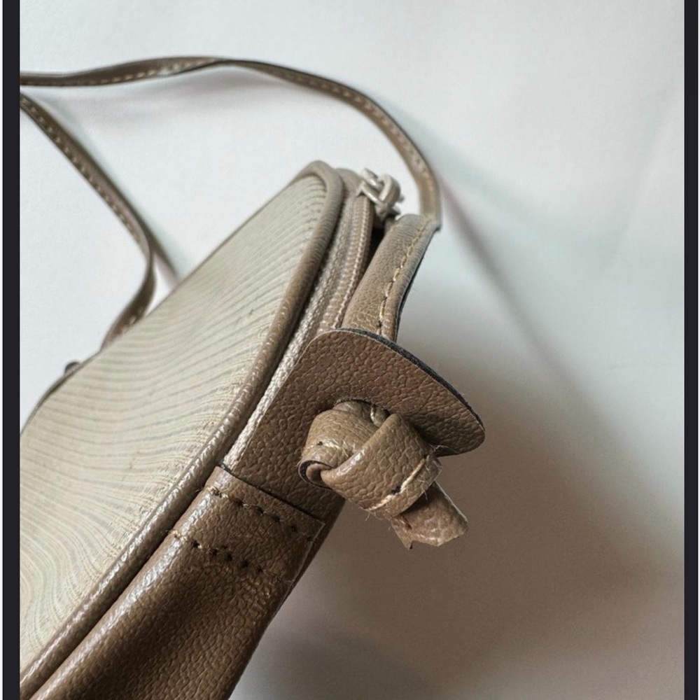 YVES SAINT LAURENT YSL Noevir shoulder bag pochette coated canvasleather khaki - Picture 6 of 8